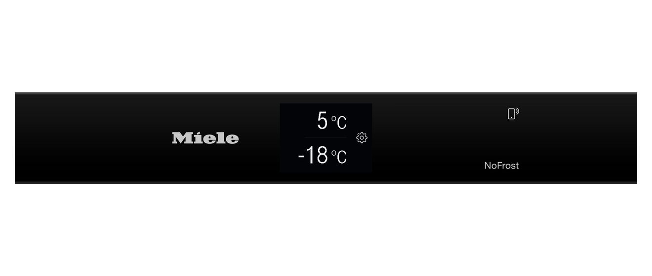 KFN4898A-20D 259 l / 103 l Kühl-Gefrierkombi freistehend NoFrost 92,35 kWh Jahr  (Schwarz) 