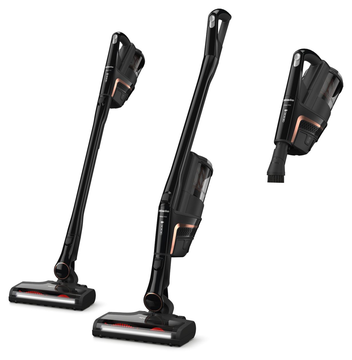 Triflex HX2 Extra Handstaubsauger Beutellos bis 60 min Laufzeit 25,2 V HEPA  (Schwarz) 