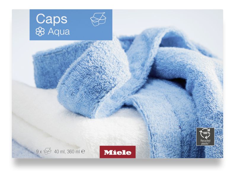 WACSOA0902L Caps Aqua 9er Pack Weichspüler für frischen Wäscheduft 
