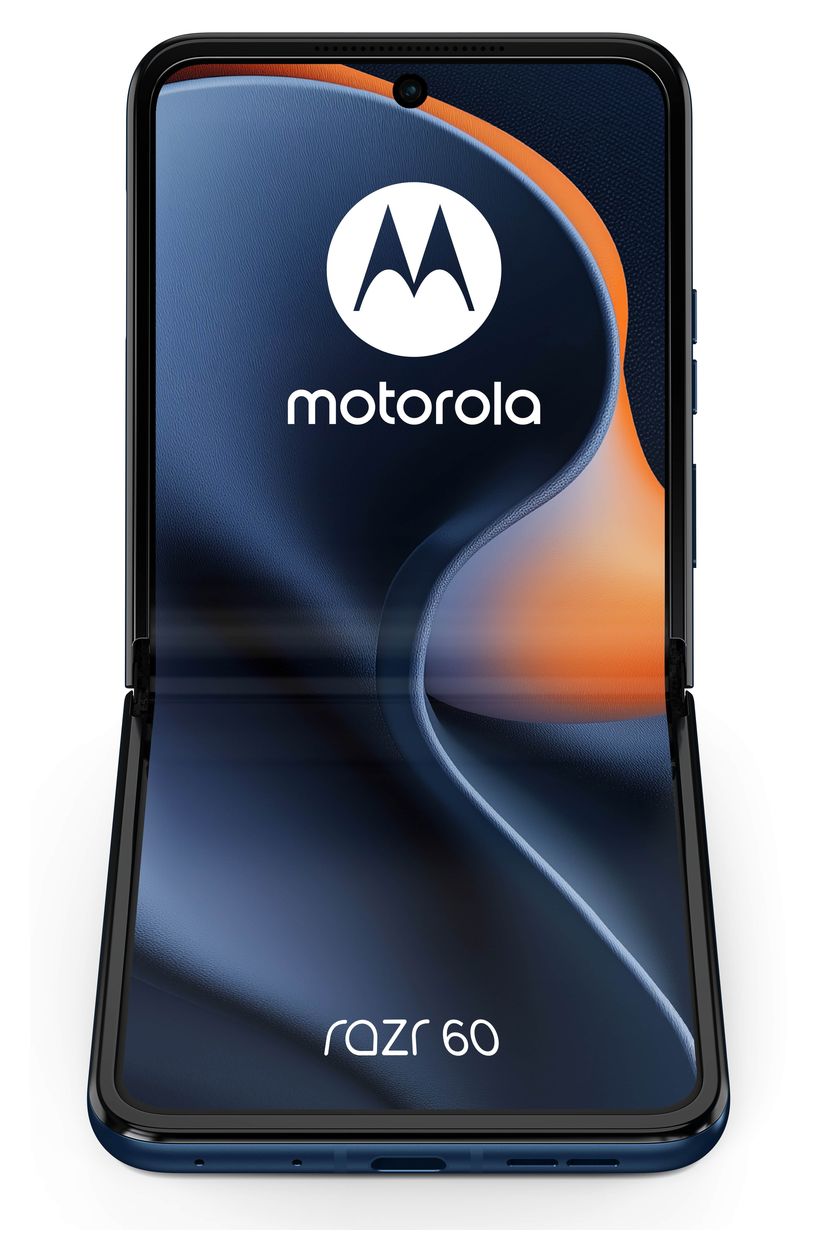 RAZR 60 256 GB 5G Smartphone 17,5 cm (6.9 Zoll) Android 50 MP Dual Kamera Dual Sim (Gibraltar Sea) 