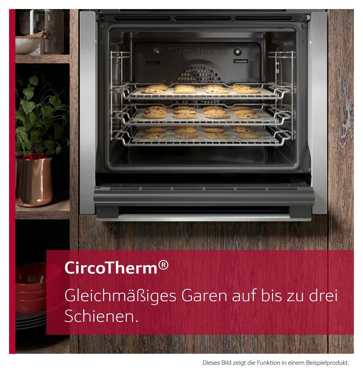 BTX46PB0 (B2CCJ7AK3 + T16SBN1L0) Backofen-Set groß AutoClean EasyClean mit autarkem 60 cm Glaskeramik Kochfeld 
