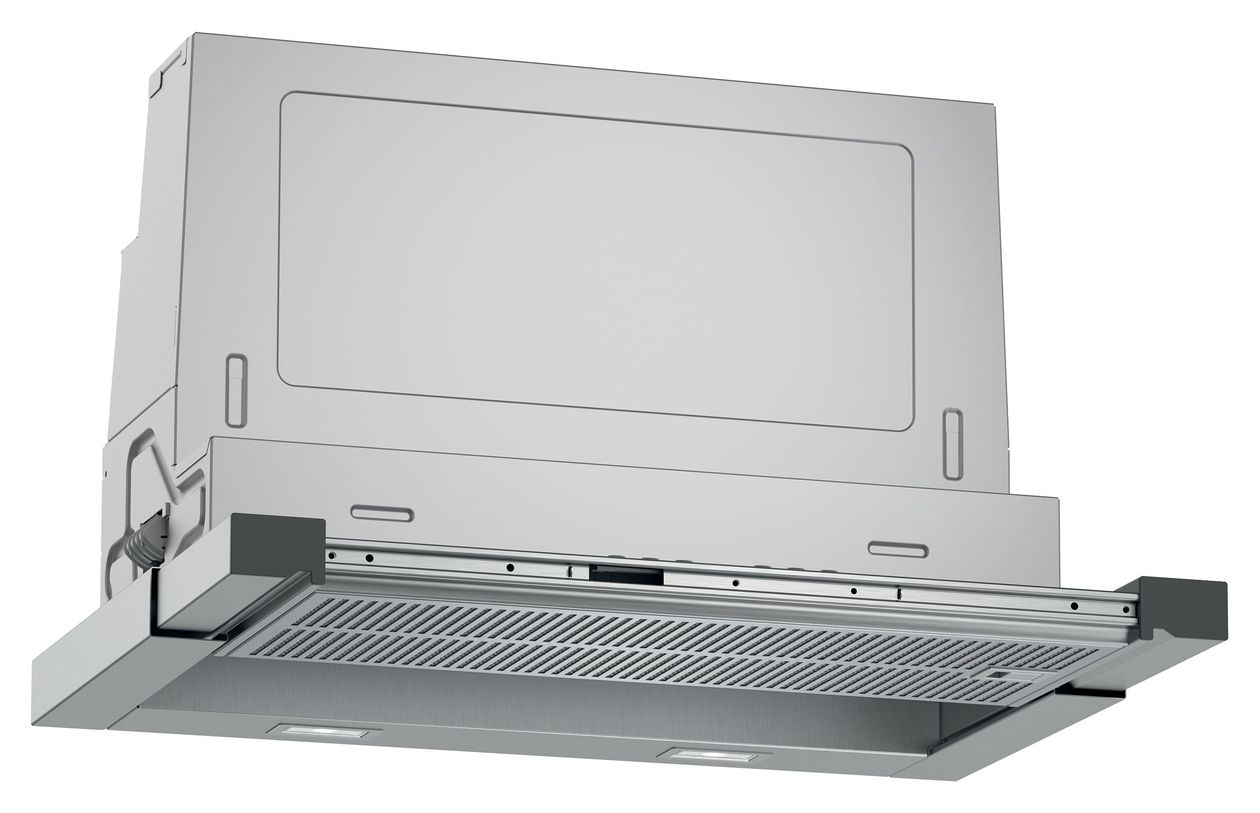 D46ML54X1 Abluft/Umluft Dunstabzugshaube/Esse Einbau 60 cm (Edelstahl) 