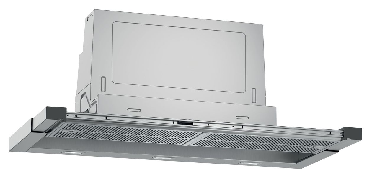 D49ML54X1 Umluft Dunstabzugshaube/Esse Einbau 90 cm (Edelstahl) 