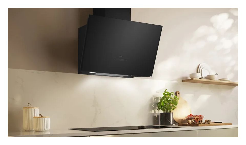 D88IAN2S0 Abluft/Umluft Dunstabzugshaube/Esse Wand (Schwarz) 