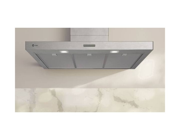D95BCC2L0 Abluft/Umluft Dunstabzugshaube/Esse Wand 90 cm (Edelstahl) 