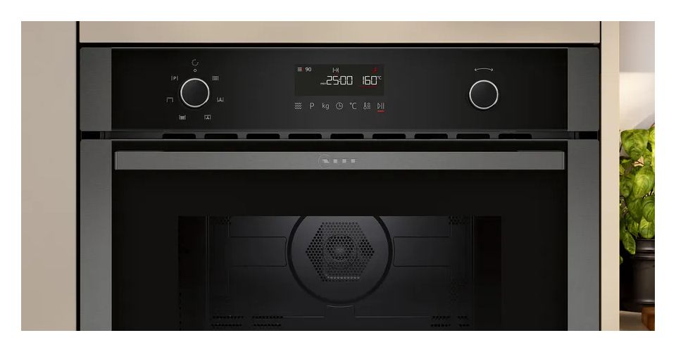 N50 C1AMG84G1 Einbaubackofen kompakt AutoClean Mikrowelle 