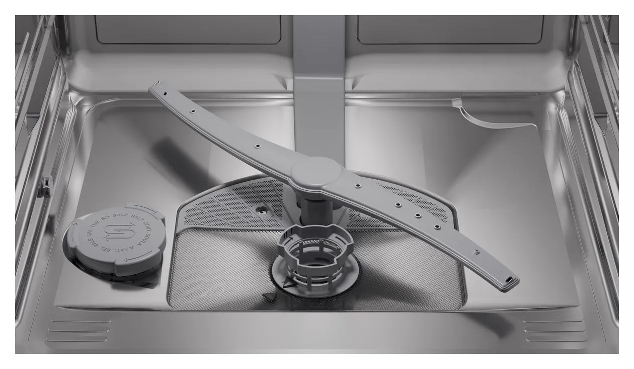 N50 S145EBS05D (S145EBS05D + Z780BI01) 60 cm Geschirrspüler teilintegriert (ohne Front) Sehr leise 13 Maßgedecke aquaStop Funktion Wärmetauscher 