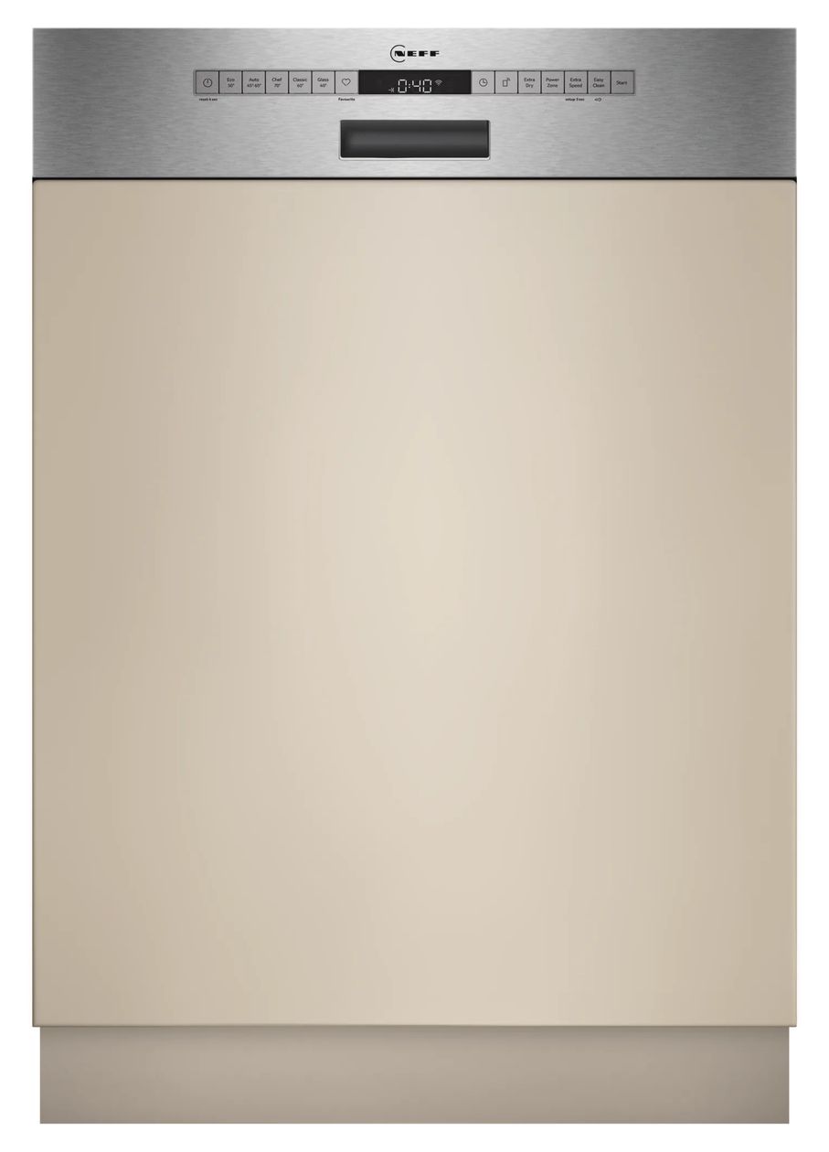 N50 S145ECS15E 60 cm Geschirrspüler teilintegriert (ohne Front) Sehr leise 14 Maßgedecke aquaStop Funktion Wärmetauscher 