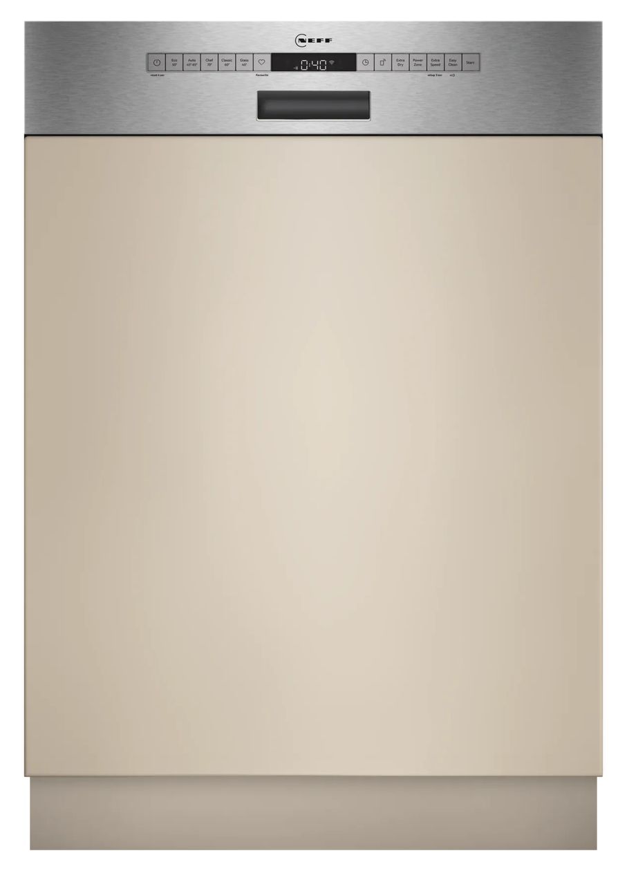 N50 S145HTS06E 60 cm Geschirrspüler teilintegriert (ohne Front) Leise 13 Maßgedecke aquaStop Funktion Wärmetauscher 