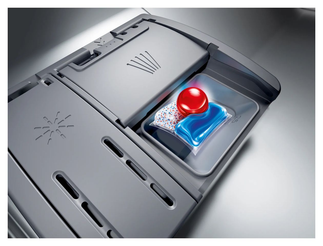 N50 S255EBX03D 60 cm Geschirrspüler vollintegriert (ohne Front) Sehr leise 13 Maßgedecke aquaStop Funktion Wärmetauscher 