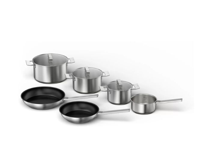 Neff Z9406SE0 Pro Induction Kochgeschirr-Set 6-teilig Kapselboden mit Aluminiumkern 
