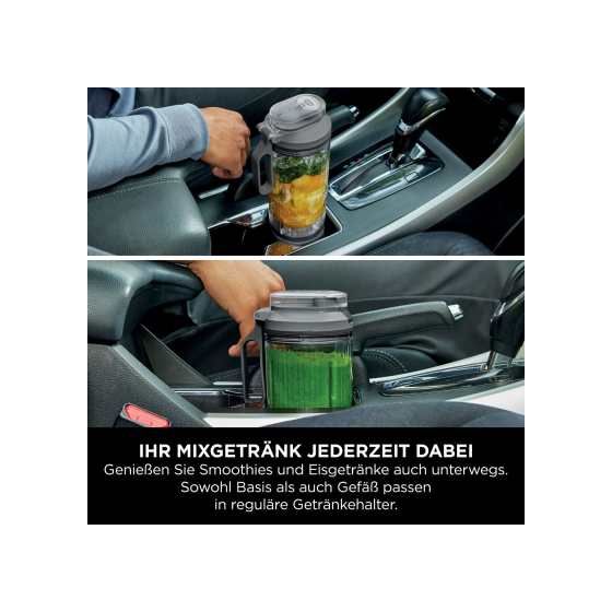 BC251EU Blast Max 0,57 l Standmixer 3 Geschwindigkeiten  (Grau, Transparent) 