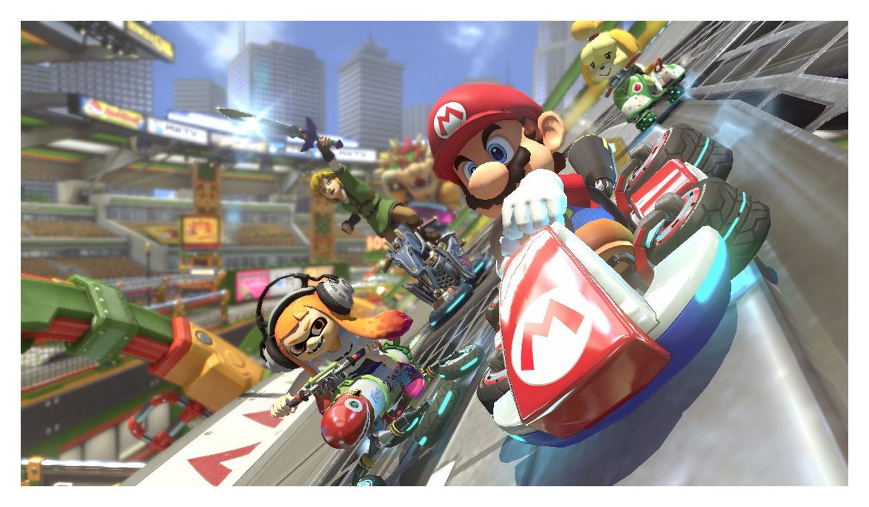 Switch & Mario Kart 8 Deluxe Bundle 