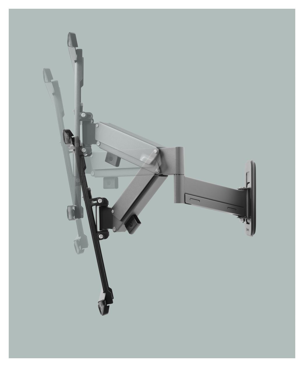 WM5480 Ultra Slim Line Wand Halterung 180° bis 195,6 cm (77") 40 kg 0 - 20° neigbar 