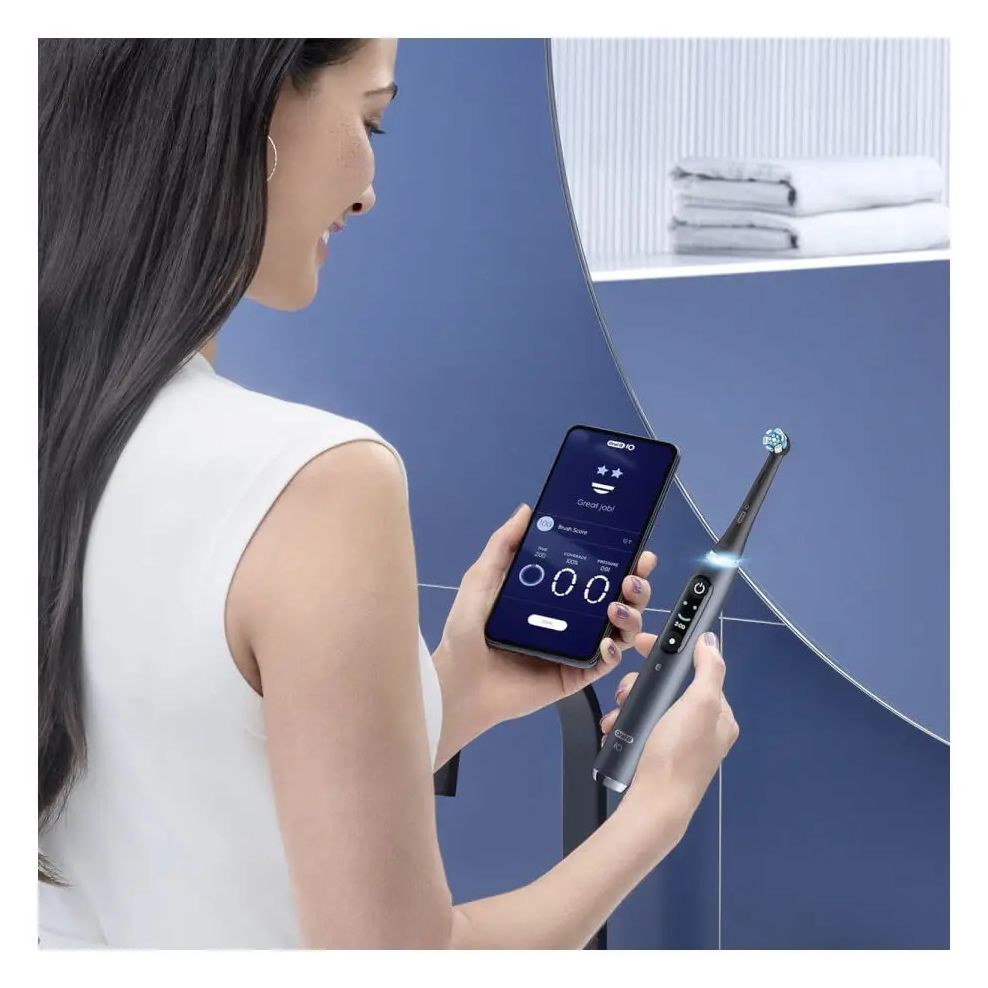 iO Series 9N Vibrierende Zahnbürste für Erwachsene  (Schwarz) 