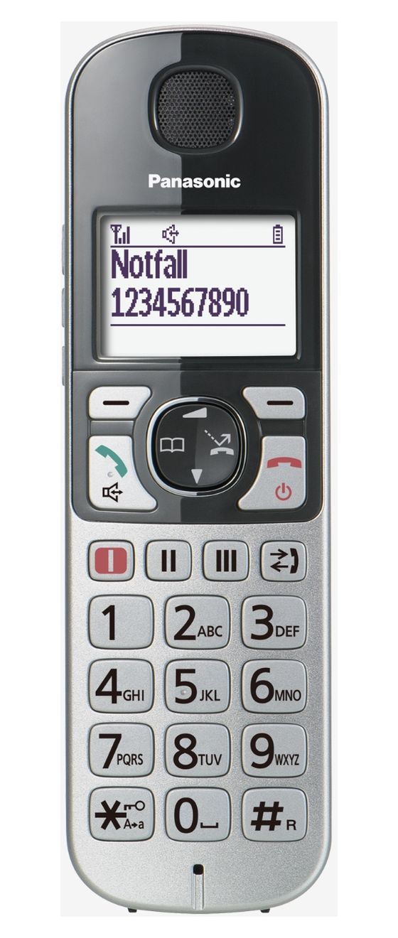 KX-TGE522 DECT-Telefon  (Silber) 