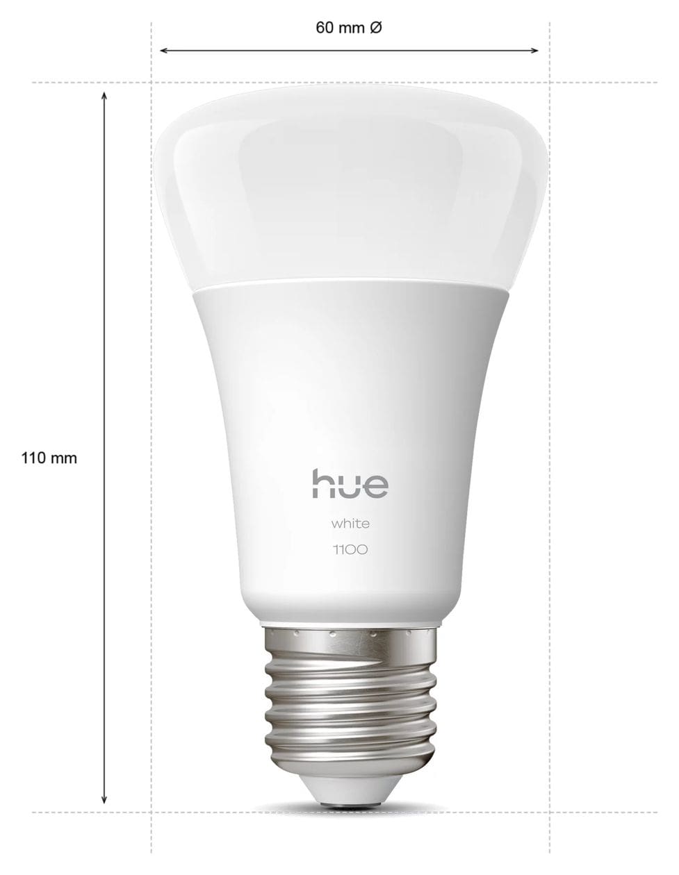 A60 – Smarte Lampe E27 – 1100 lm 
