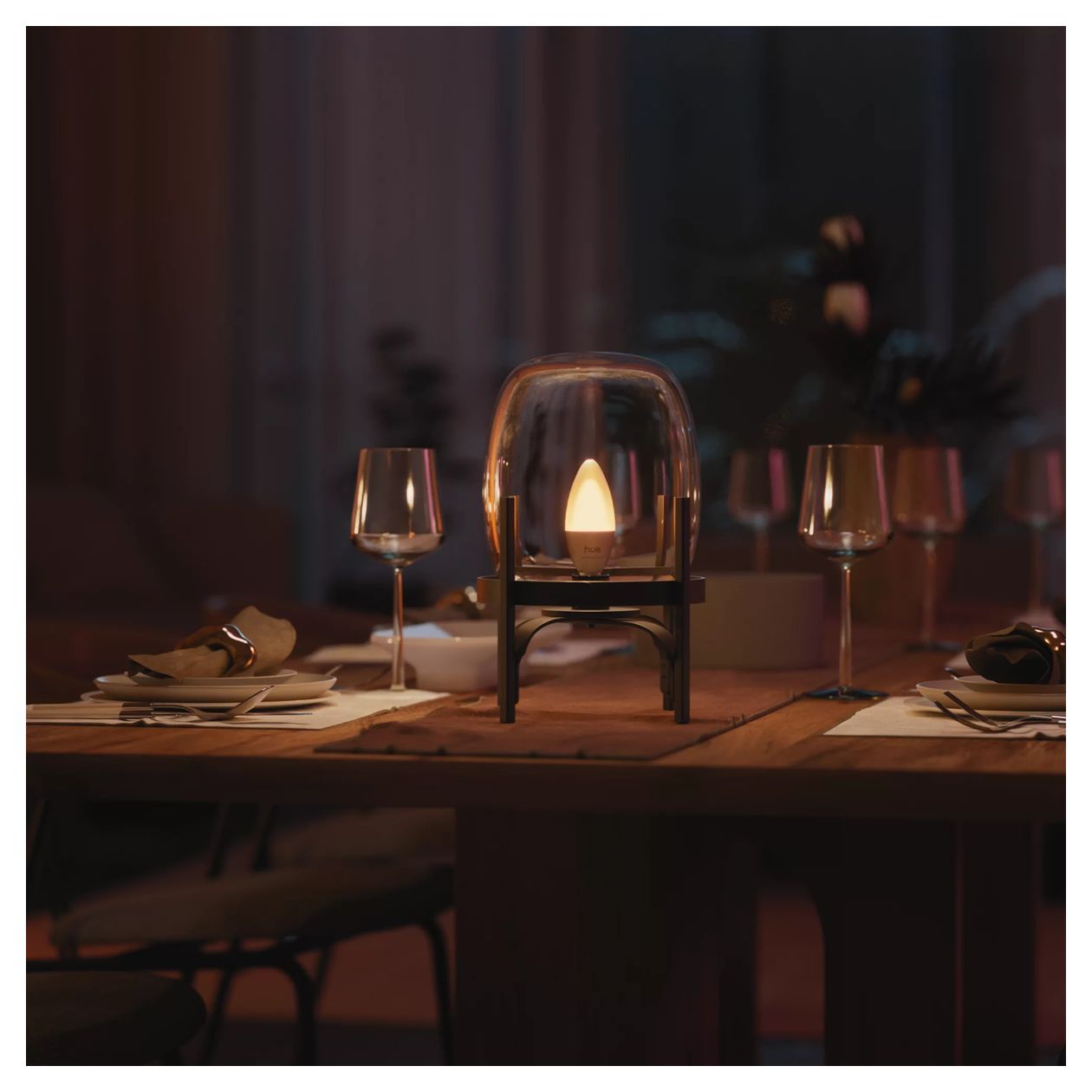 B39 Kerze – Smarte E14 LED-Lampe 
