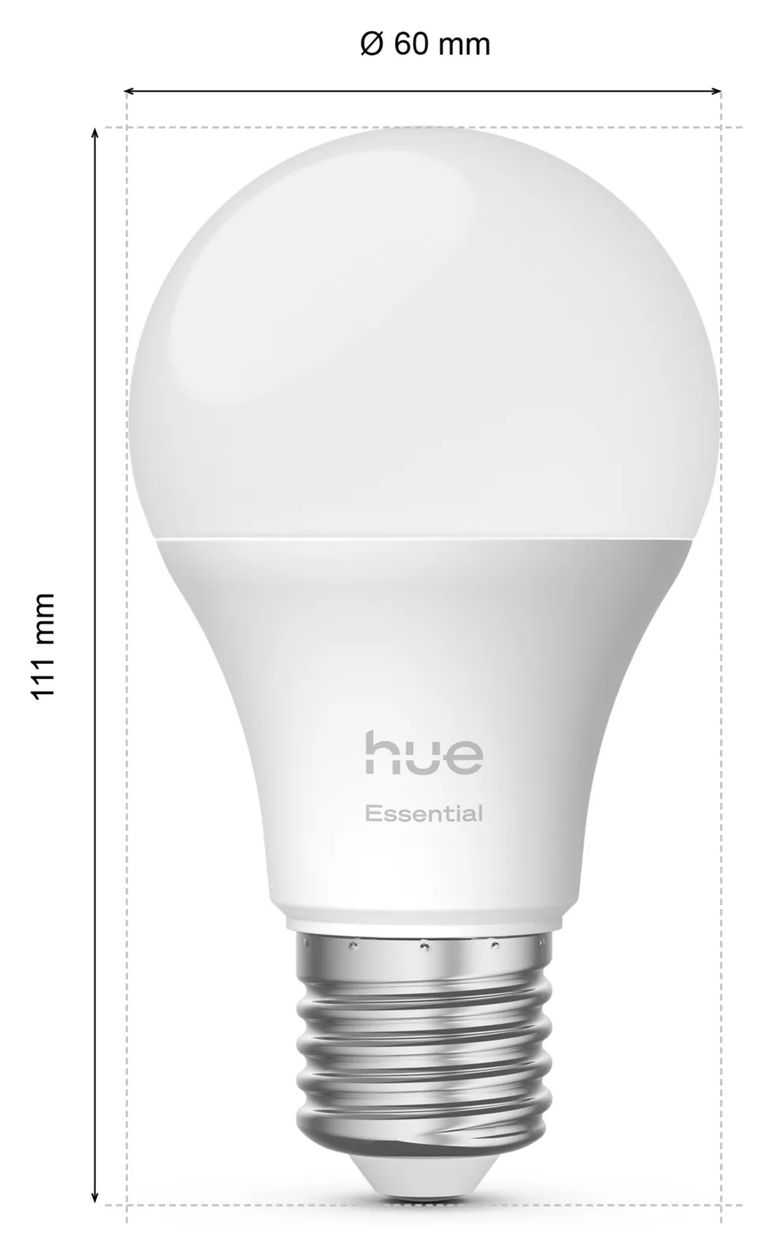 Essential A60 – E27 smarte Lampe – 806 lm – 8 W 