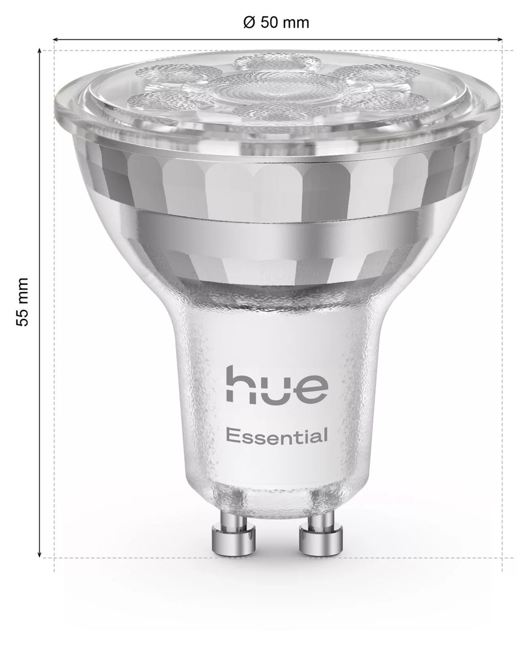 Essential GU10 – Smarter Spot – 345 lm – 4,7 W – 3er-Pack 