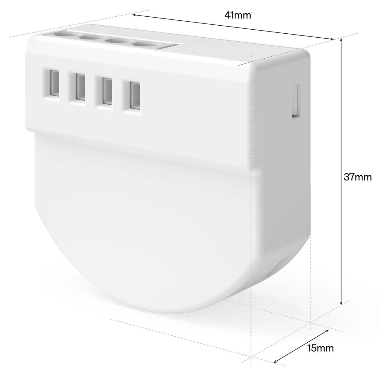 Kabelgebundenes Wandschaltermodul für smarte Leuchten (1er-Pack) 