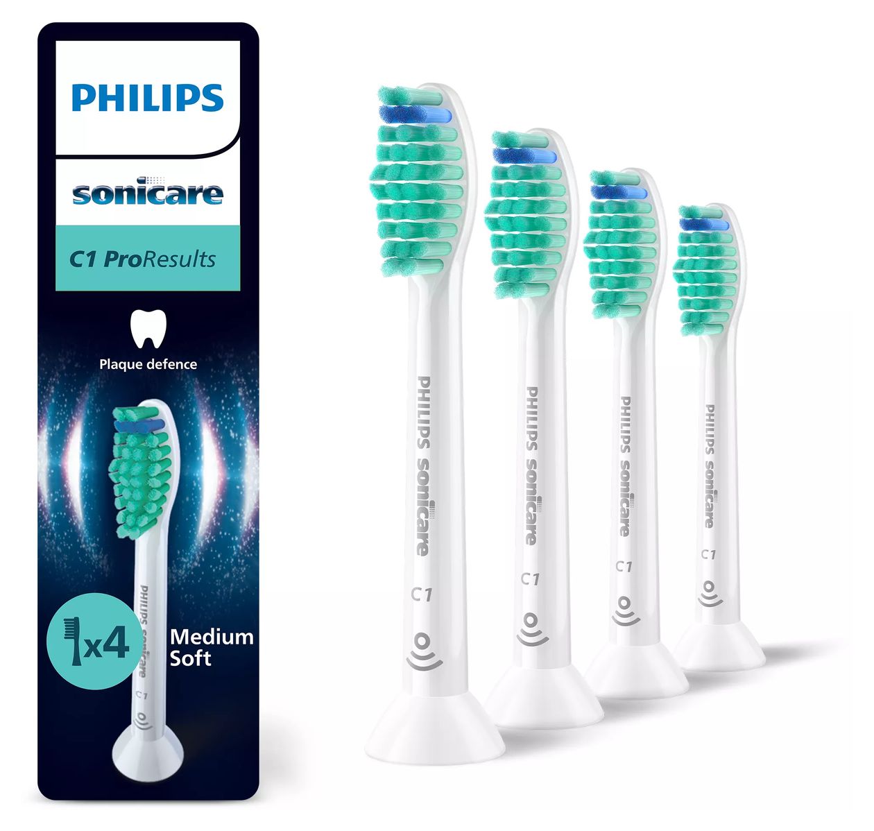 ProResults HX6014/87 Bürstenköpfe (4er-Pack) 