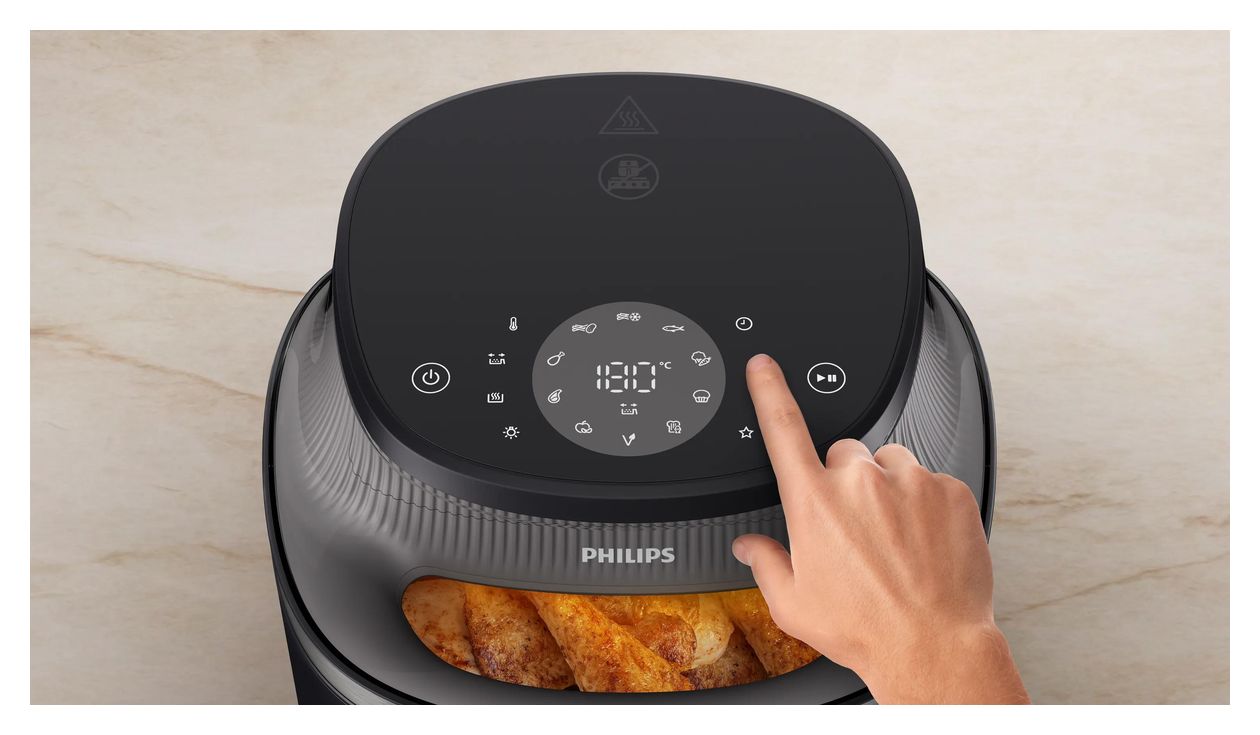 Series 3000 NA330/00 Heißluftfritteuse 6,2 l 1700 W  (Schwarz) 