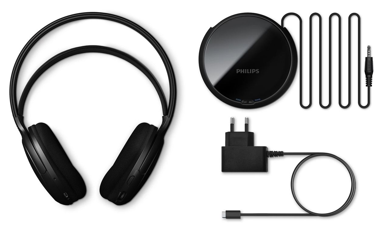 SHC5200M2/12 Over Ear Kopfhörer kabellos 30 h Laufzeit USB Typ-C  (Schwarz) 