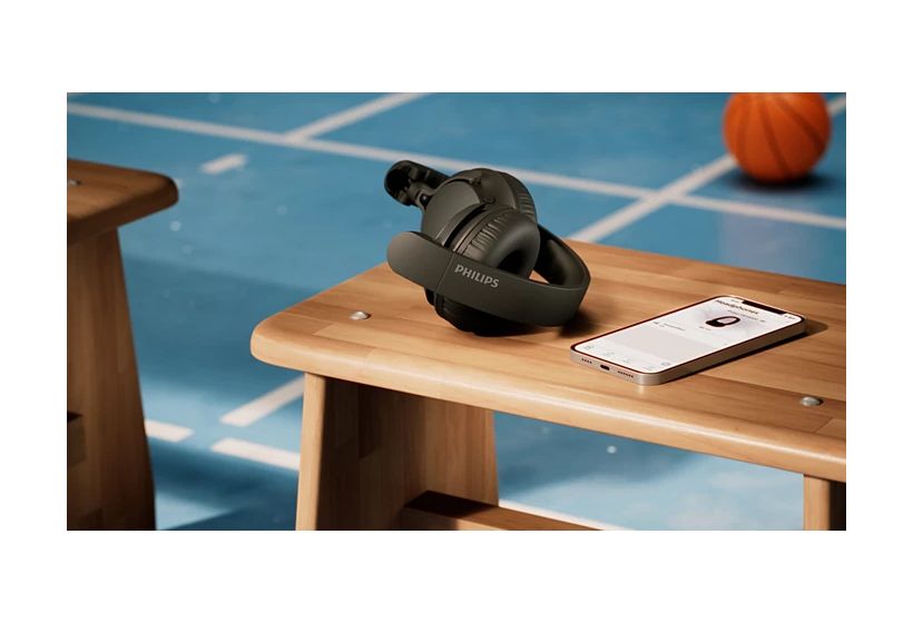 TAH4000BK/00 Bluetooth Kopfhörer kabellos 70 h Laufzeit USB Typ-C  (Schwarz) 