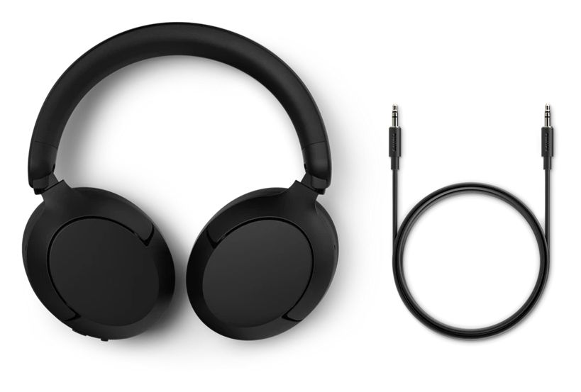 TAH6000BK/00 Over Ear Bluetooth Kopfhörer kabelgebunden&kabellos  (Schwarz) 