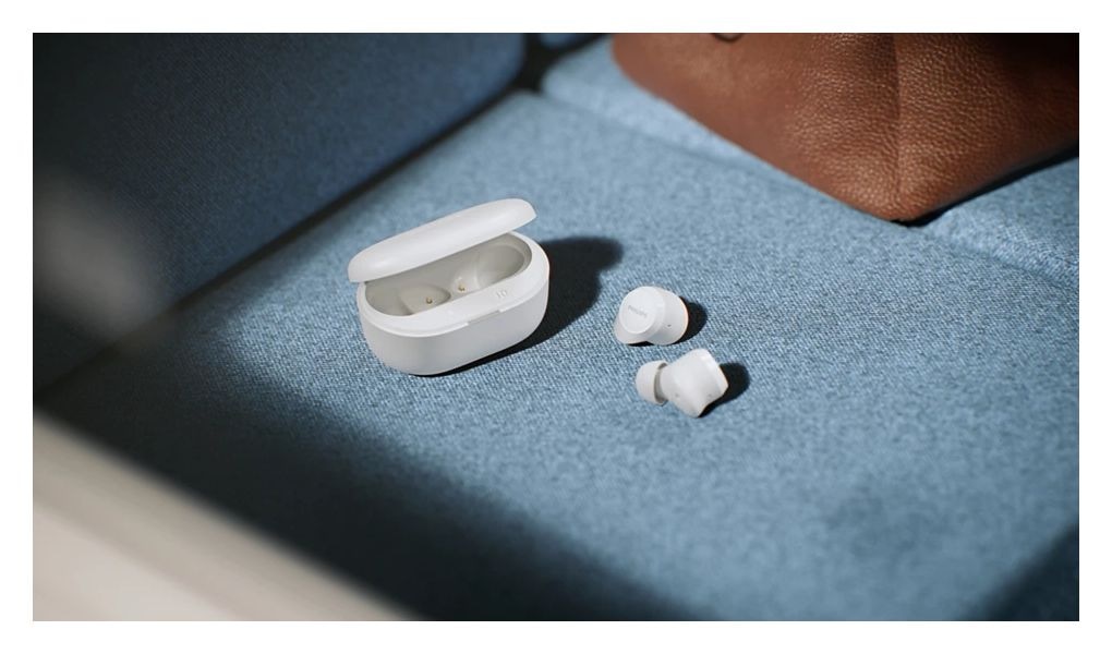 TAT1300WT/00 In-Ear Bluetooth Kopfhörer Kabellos TWS 6 h Laufzeit IPX4  (Weiß) 
