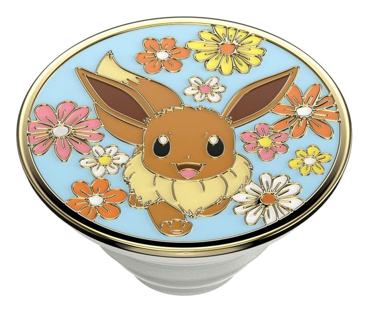 PopGrip Enamel Floral Eevee Fingerring für Jede Marke  (Mehrfarbig) 
