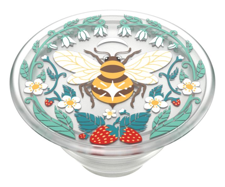 PopGrip Plant Bee Boho Fingerring für Universal  (Mehrfarbig) 