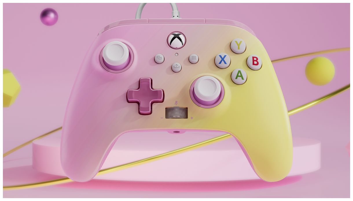 Enhanced Wired Controller Analog Gamepad Xbox, Xbox Series S, Xbox Series X Xbox Series X|S  Xbox One  Windows Kabelgebunden (Pink) 