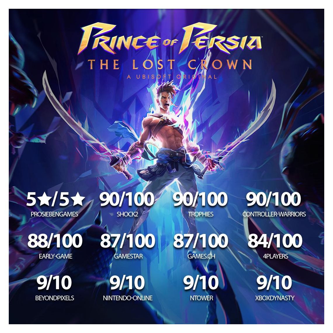 Prince of Persia: The Lost Crown (PlayStation 5) 