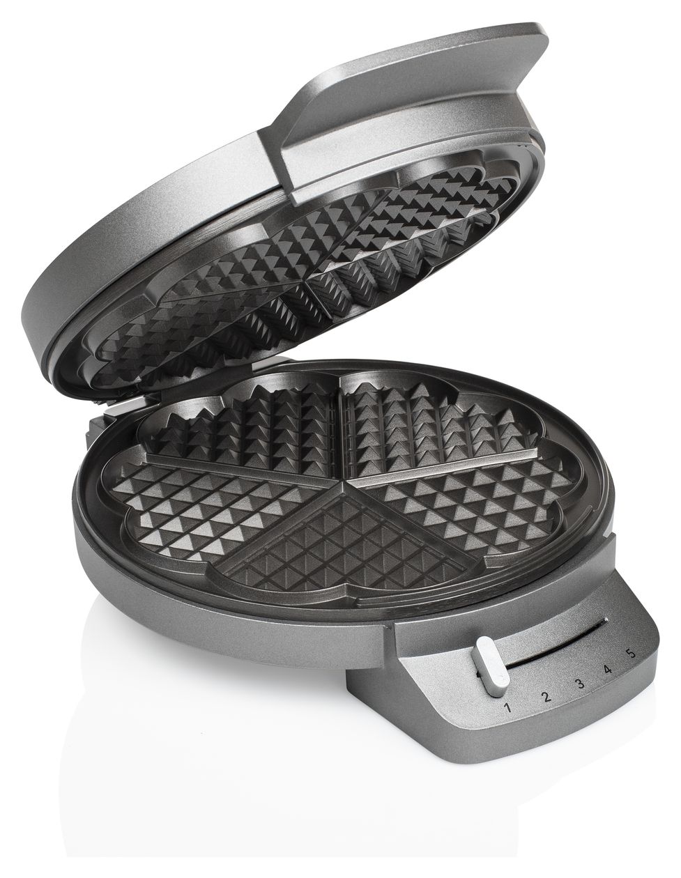 132380 DeLuxe Waffeleisen Herz (Form) für 5 Waffel(n) 1200 W 