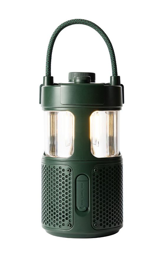 Audio Woodland Glow 20 W Bluetooth Lautsprecher IPX6 Laufzeit bis 14 h  (Grün) 