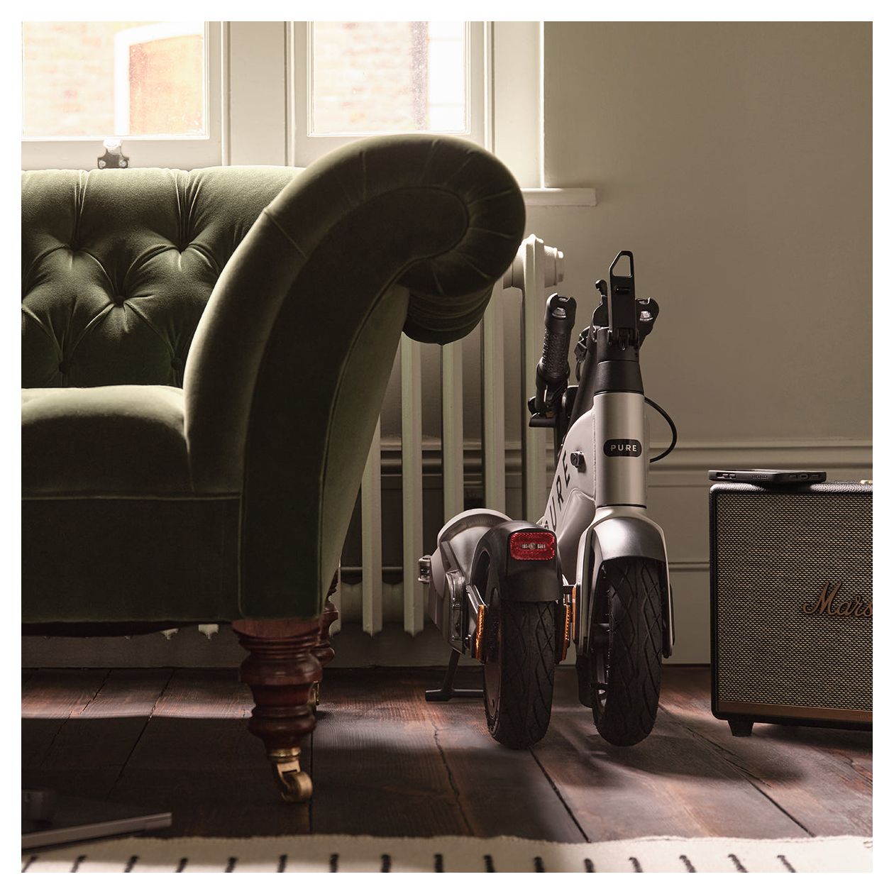 Advance Flex 924 W E-Scooter 9,5 Ah 52 km Reichweite 16,2 kg  (Grau) 