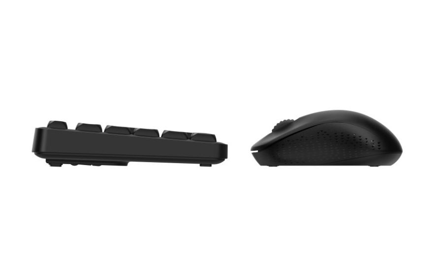 8150M Büro Tastatur RF Wireless + Bluetooth 2.4 GHz  (Schwarz) 