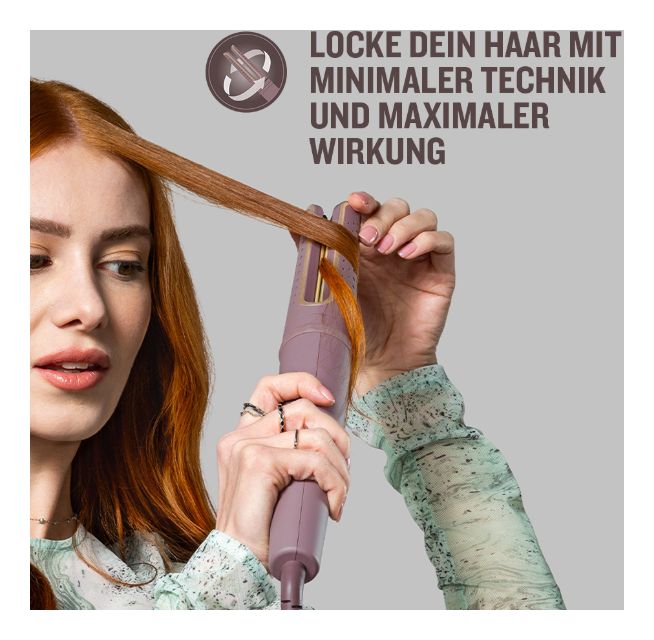 CI8930 AIRvive 2-in-1 Airstyler Lockenstab 25 W  (Pink) 