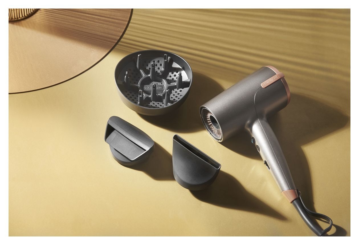 D6077 One Dry & Style Haartrockner 2000 W  (Bronze, Grau) 
