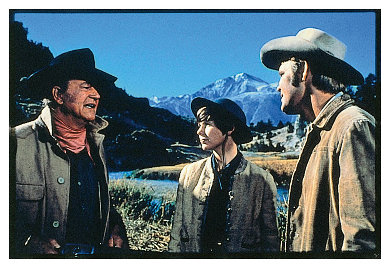 Rio Lobo, True Grit - Der Marshal, Man nennt mich Hondo (DVD) 