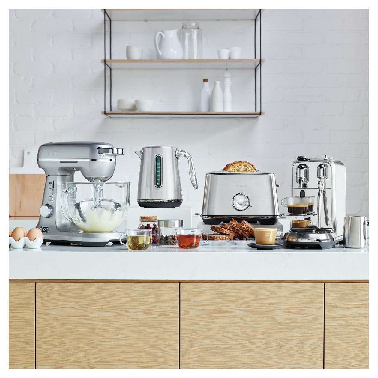 Creatista Plus Nespresso Kapselmaschine 19 bar 1,5 l  (Silber) 