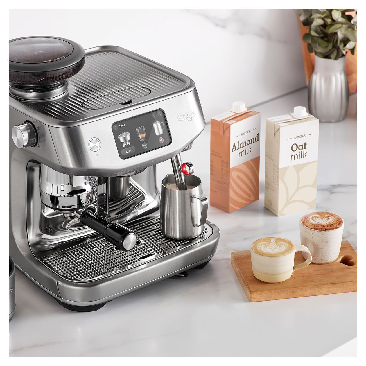 the Oracle Jet Siebträger Kaffeemaschine 1600 W  (Edelstahl) 