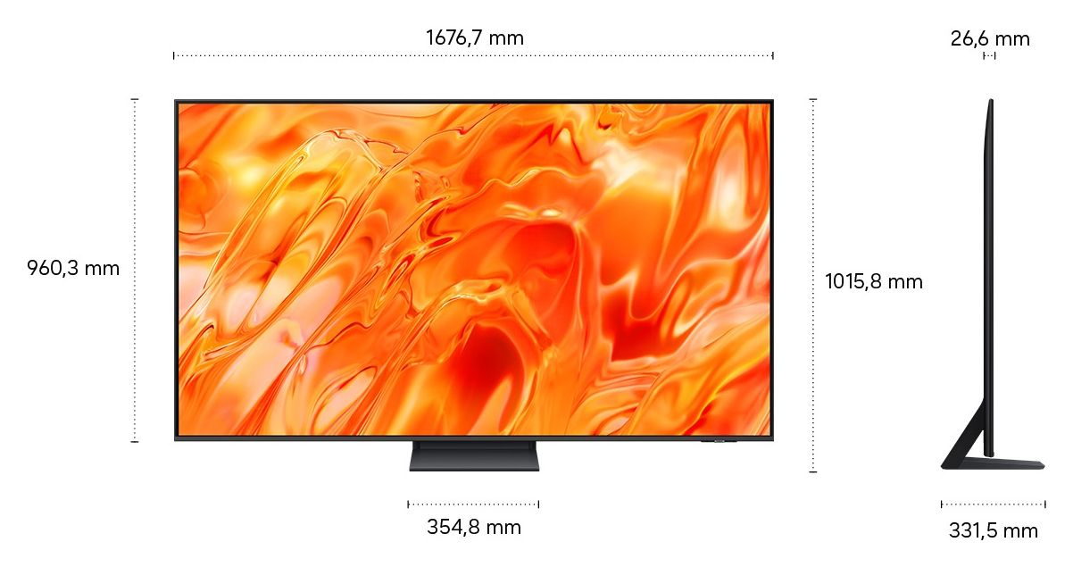 GQ75QN71HAUXZG NeoQLED 190,5 cm (75 Zoll) Fernseher 4K Ultra HD VESA 400 x 400 mm 