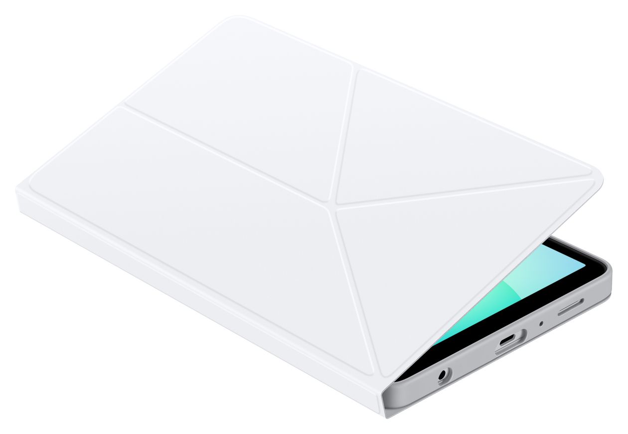 Book Cover Flip case für Samsung Galaxy Tab A11 bis 22,1 cm (8.7") (Weiß) 