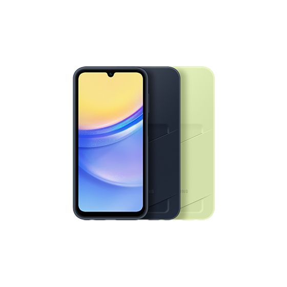 Card Slot Cover für Samsung Galaxy A15  (Schwarz, Blau) 