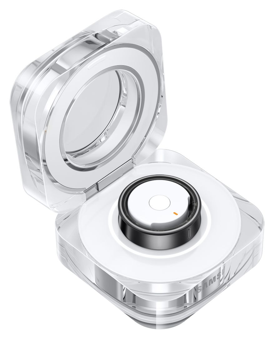 Galaxy Ring Smart Ring Größe 8  (Schwarz) 