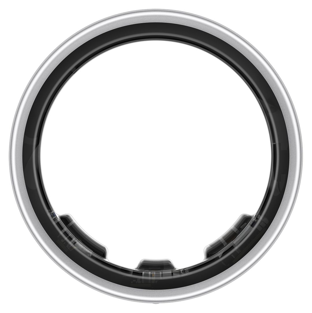 Galaxy Ring Smart Ring Größe 15  (Silber) 