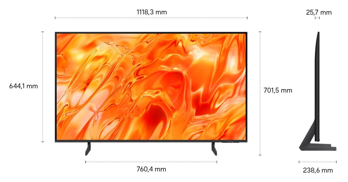 GQ50QN71HAUXZG NeoQLED 127 cm (50 Zoll) Fernseher 4K Ultra HD VESA 200 x 200 mm 